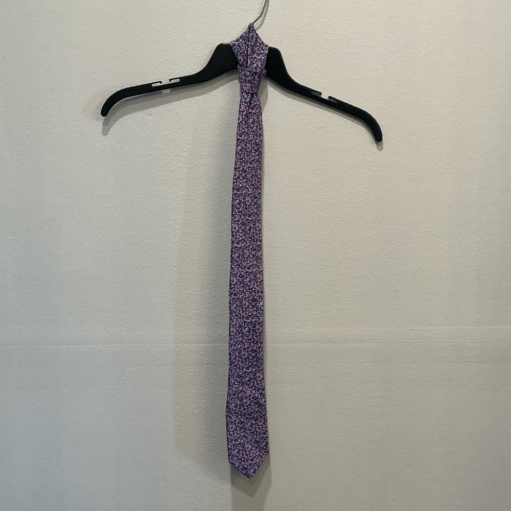 Croft & Barrow Purple Patterned Men's Tie
